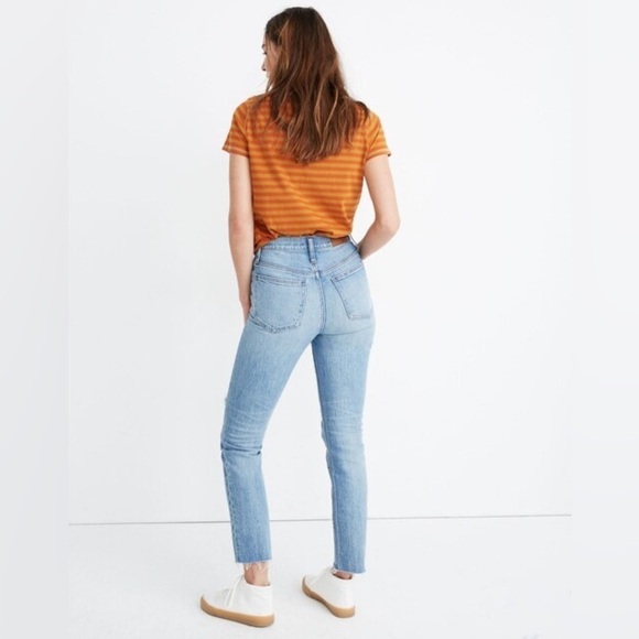 Madewell The Perfect Vintage Jean in Rosabelle Wash: Comfort Stretch SZ 27 - Picture 2 of 10